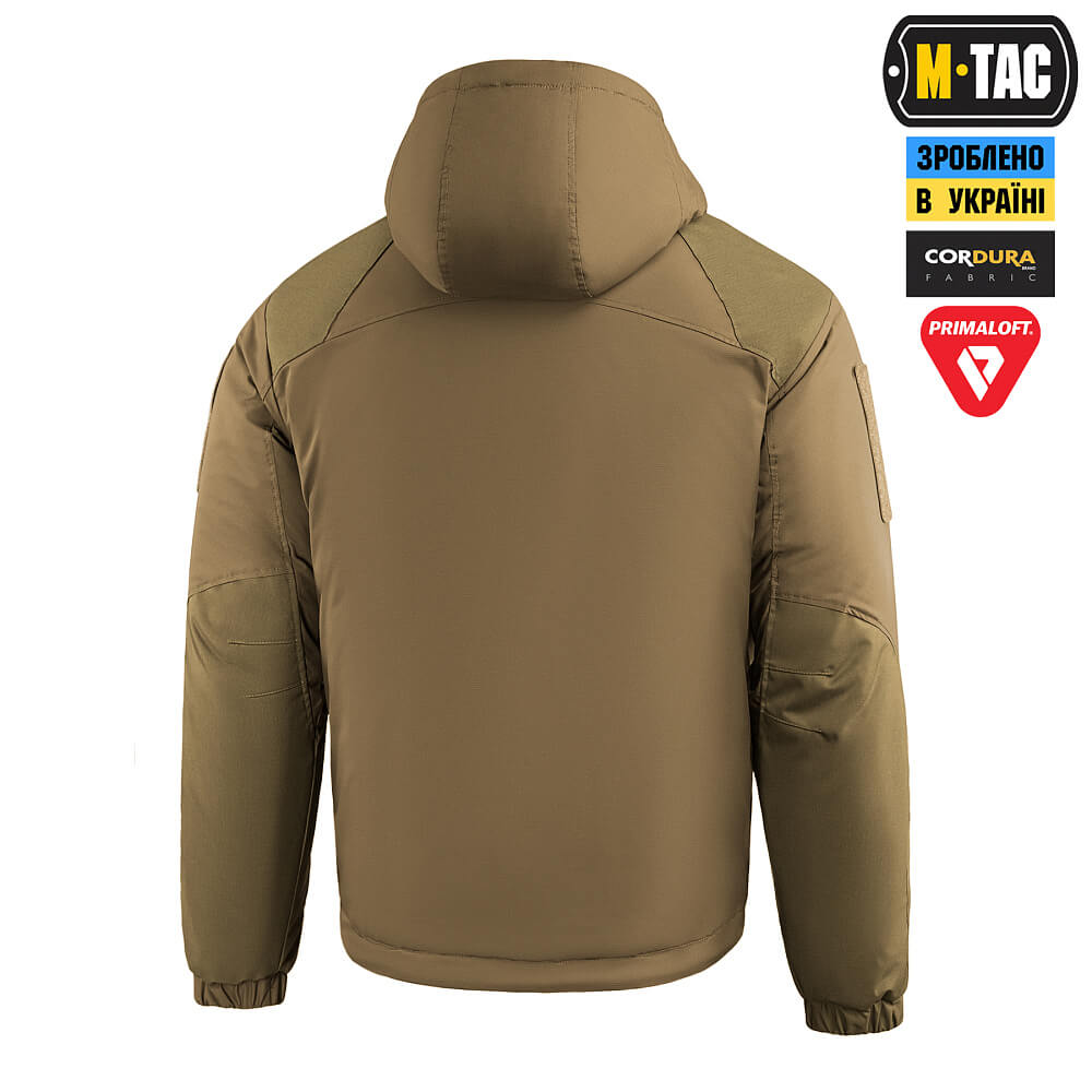 Куртка зимова M-Tac Alpha Gen.III Pro Primaloft Coyote Brown Фото 2